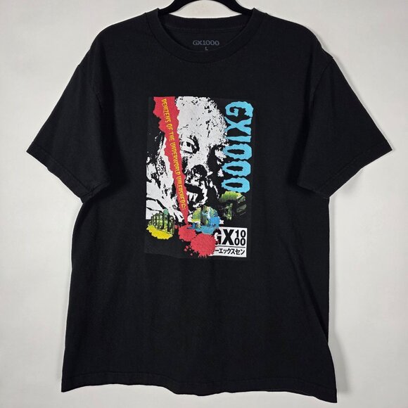 GX1000 Denizens Of The Underworld Horror Mens Large Short Sleeve Graphic T Shirt - Picture 1 of 5